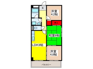 カ－サフィオ－レ壱番館の物件間取画像